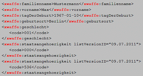 XML-Beispiel